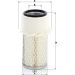 MANN-FILTER C 934 X Luftfilter MANN-FILTER C 934 X Luftfilter