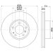 Bremsscheibe 8DD 355 127-101 Bremsscheibe 8DD 355 127-101