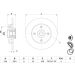 BOSCH Bremsscheibe 0 986 479 279