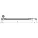 Metzger Bremsschlauch 4110482