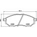 Hella Pagid Bremsbelagsatz, Scheibenbremse 8DB 355 013-141 Hella Pagid Bremsbelagsatz, Scheibenbremse 8DB 355 013-141