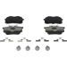 BOSCH Bremsbelagsatz, Scheibenbremse 0 986 494 596 BOSCH Bremsbelagsatz, Scheibenbremse 0 986 494 596