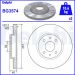 Delphi Bremsscheibe BG3574 Delphi Bremsscheibe BG3574