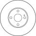 TRW Bremsscheibe DF2702
