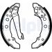 Delphi Bremsbackensatz LS1276 Delphi Bremsbackensatz LS1276