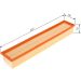 BOSCH 1 457 433 522 Luftfilter