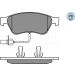 Meyle Bremsbelagsatz, Scheibenbremse MEYLE-PD: Advanced performance and design 025 238 9620/PD