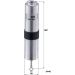 MANN-FILTER WK 5015 Kraftstofffilter Leitungsfilter, 14mm, 8mm MANN-FILTER WK 5015 Kraftstofffilter Leitungsfilter, 14mm, 8mm