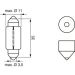 Glühlampe, Innenraumleuchte 1 987 302 211 Glühlampe, Innenraumleuchte 1 987 302 211