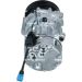 NRF EASY FIT 32064 Klimakompressor SD7V16 WITH ADAPTER, 12V, PAG 46, mit PAG-Kompressoröl, mit Dichtring