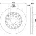 Hella Bremsscheibe PRO 8DD 355 113-341