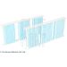 Blue Print Filtersatz, Innenraumluft ADZ92511