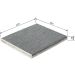 BOSCH 1 987 435 566 Innenraumfilter BOSCH 1 987 435 566 Innenraumfilter
