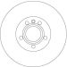 TRW Bremsscheibe DF4323