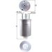 Knecht Kraftstofffilter KL 1026