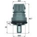 Sensor, Kühlmitteltemperatur TSE 1D