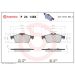 Brembo Bremsbelagsatz, Scheibenbremse XTRA LINE P 24 148X Brembo Bremsbelagsatz, Scheibenbremse XTRA LINE P 24 148X