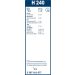BOSCH H 240 Scheibenwischer Rear 3 397 011 677