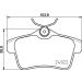 Hella Bremsbelagsatz, Scheibenbremse 8DB 355 031-811 Hella Bremsbelagsatz, Scheibenbremse 8DB 355 031-811