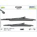 Valeo Wischblatt Scheibenwischer SILENCIO CONVENTIONAL SET 574285