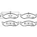 Hella Bremsbelagsatz, Scheibenbremse 8DB 355 008-231 Hella Bremsbelagsatz, Scheibenbremse 8DB 355 008-231