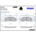 Delphi Bremsbelagsatz, Scheibenbremse LP2037 Delphi Bremsbelagsatz, Scheibenbremse LP2037