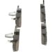 BOSCH Bremsbelagsatz, Scheibenbremse 0 986 494 862