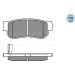 Meyle Bremsbelagsatz, Scheibenbremse MEYLE-PD: Advanced performance and design 025 235 4314/PD