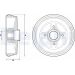 Bremstrommel BFR496