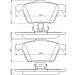 BOSCH Bremsbelagsatz, Scheibenbremse 0 986 494 158 BOSCH Bremsbelagsatz, Scheibenbremse 0 986 494 158