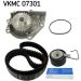 SKF Wasserpumpe + Zahnriemensatz VKMC 07301