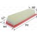 Valeo Luftfilter 585486