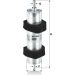 Kraftstofffilter WK 6003 Kraftstofffilter WK 6003