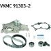SKF Wasserpumpe + Zahnriemensatz VKMC 91303-2