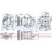 Nissens Kompressor, Klimaanlage FIRST FIT 89191
