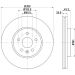 Bremsscheibe 8DD 355 118-391 Bremsscheibe 8DD 355 118-391