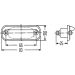 Hella Kennzeichenleuchte 2KA 001 378-207 Hella Kennzeichenleuchte 2KA 001 378-207