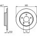 Bremsscheibe 0 986 479 C77 Bremsscheibe 0 986 479 C77