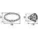 Hella Arbeitsscheinwerfer 1GB 996 186-061 Hella Arbeitsscheinwerfer 1GB 996 186-061