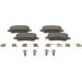 BOSCH Bremsbelagsatz, Scheibenbremse 0 986 494 126 BOSCH Bremsbelagsatz, Scheibenbremse 0 986 494 126