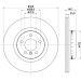 Bremsscheibe 8DD 355 120-801 Bremsscheibe 8DD 355 120-801