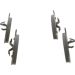 BOSCH Bremsbelagsatz, Scheibenbremse 0 986 424 284 BOSCH Bremsbelagsatz, Scheibenbremse 0 986 424 284