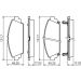 BOSCH Bremsbelagsatz, Scheibenbremse 0 986 494 414 BOSCH Bremsbelagsatz, Scheibenbremse 0 986 494 414