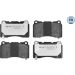 Meyle Bremsbelagsatz, Scheibenbremse MEYLE-PD: Advanced performance and design 025 233 2516/PD Meyle Bremsbelagsatz, Scheibenbremse MEYLE-PD: Advanced performance and design 025 233 2516/PD