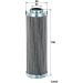 Filter, Arbeitshydraulik HD 513/11
