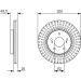 BOSCH Bremsscheibe 0 986 479 787