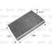 Filter, Innenraumluft 715722