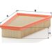 MANN-FILTER C 27 124 Luftfilter MANN-FILTER C 27 124 Luftfilter