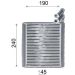 Verdampfer, Klimaanlage AE 119 000P