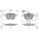 BOSCH Bremsbelagsatz, Scheibenbremse 0 986 494 035 BOSCH Bremsbelagsatz, Scheibenbremse 0 986 494 035
